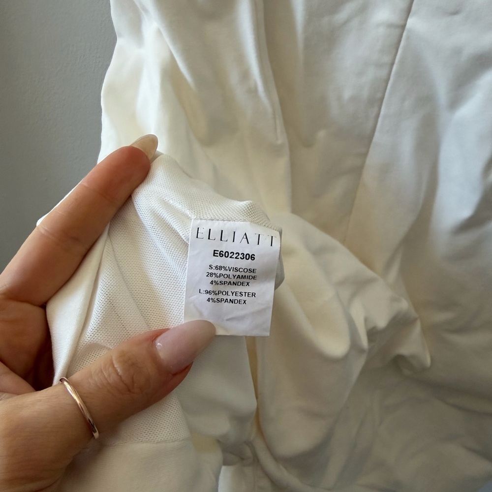 Elliatt Rays Mini Dress Ivory - Picture 7 of 7
